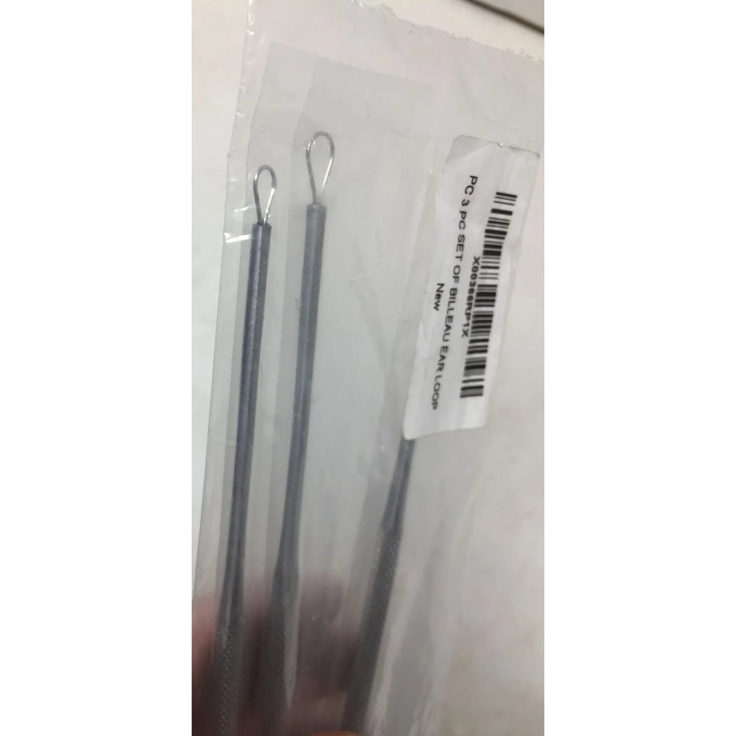 3 Piece Set of Billeau Ear Loops Stainless Steel Cleaning Tools (New) - A+ Stuff - beauty products - A+ Stuff