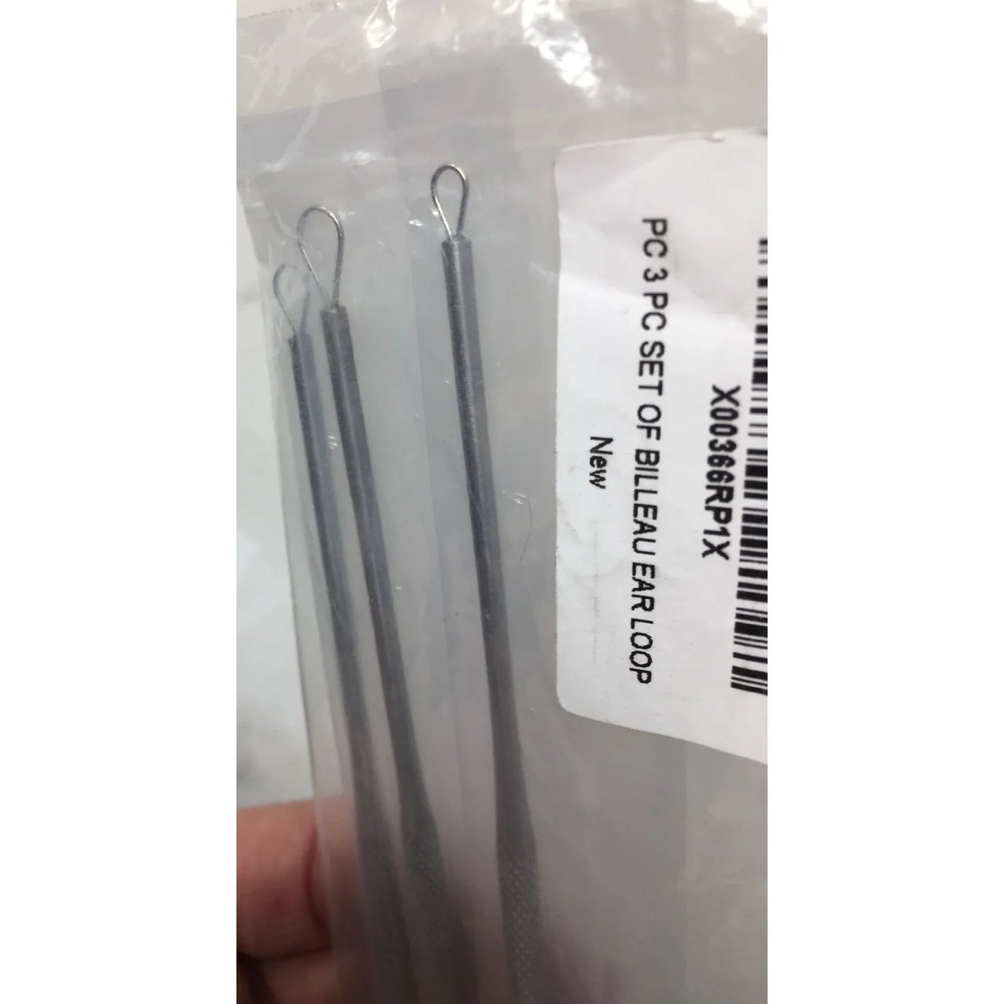 3 Piece Set of Billeau Ear Loops Stainless Steel Cleaning Tools (New) - A+ Stuff - beauty products - A+ Stuff