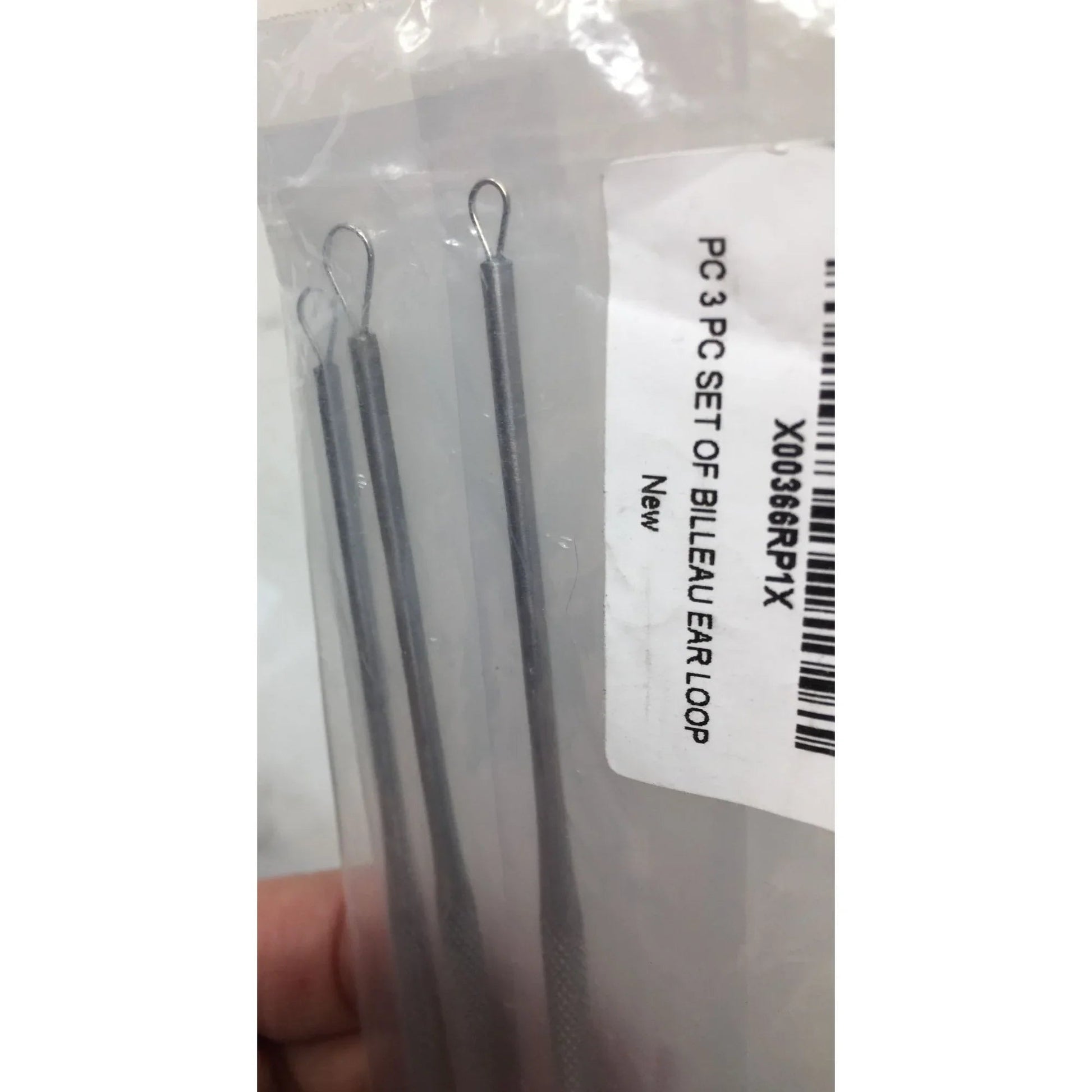 3 Piece Set of Billeau Ear Loops Stainless Steel Cleaning Tools (New) - A+ Stuff - beauty products - A+ Stuff