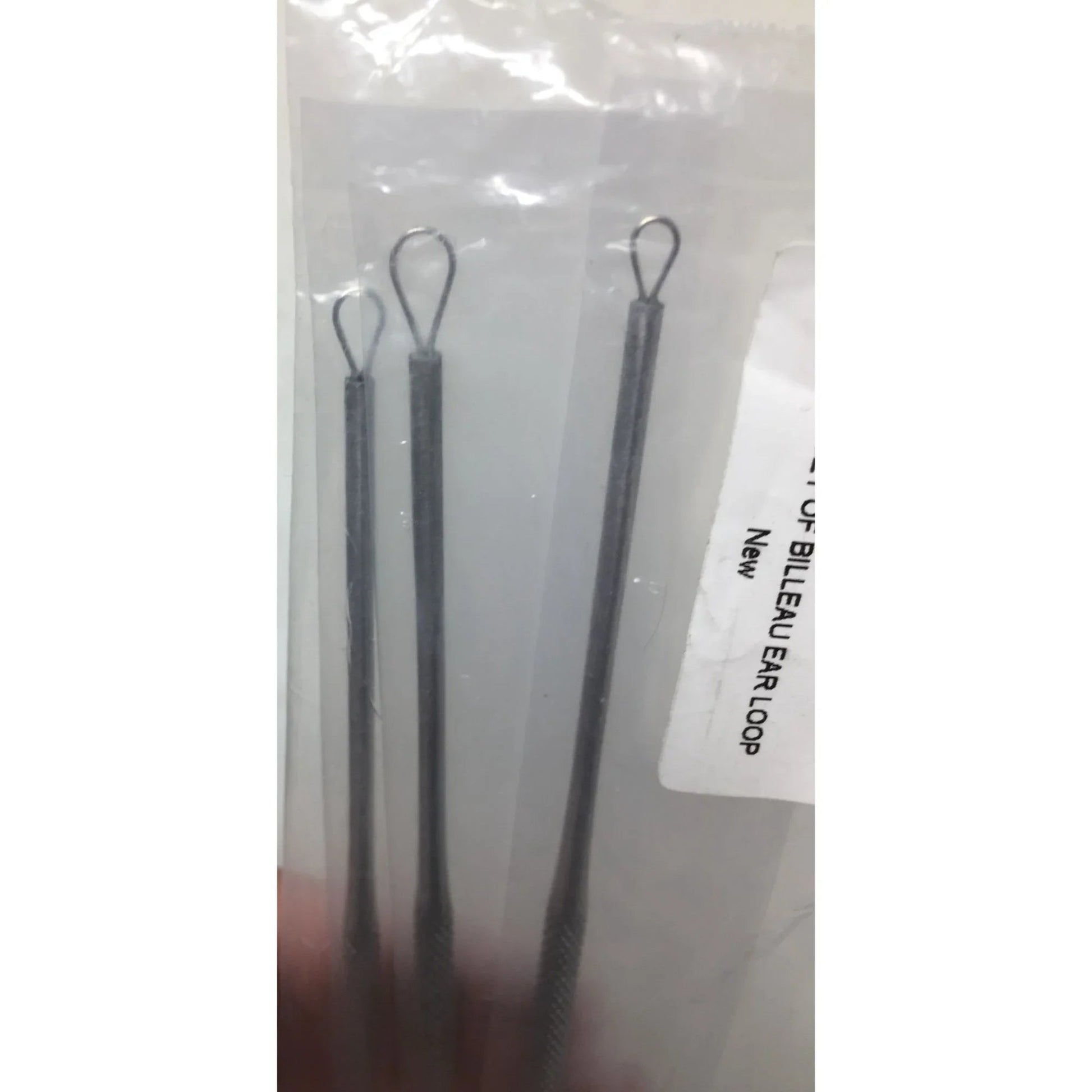 3 Piece Set of Billeau Ear Loops Stainless Steel Cleaning Tools (New) - A+ Stuff - beauty products - A+ Stuff