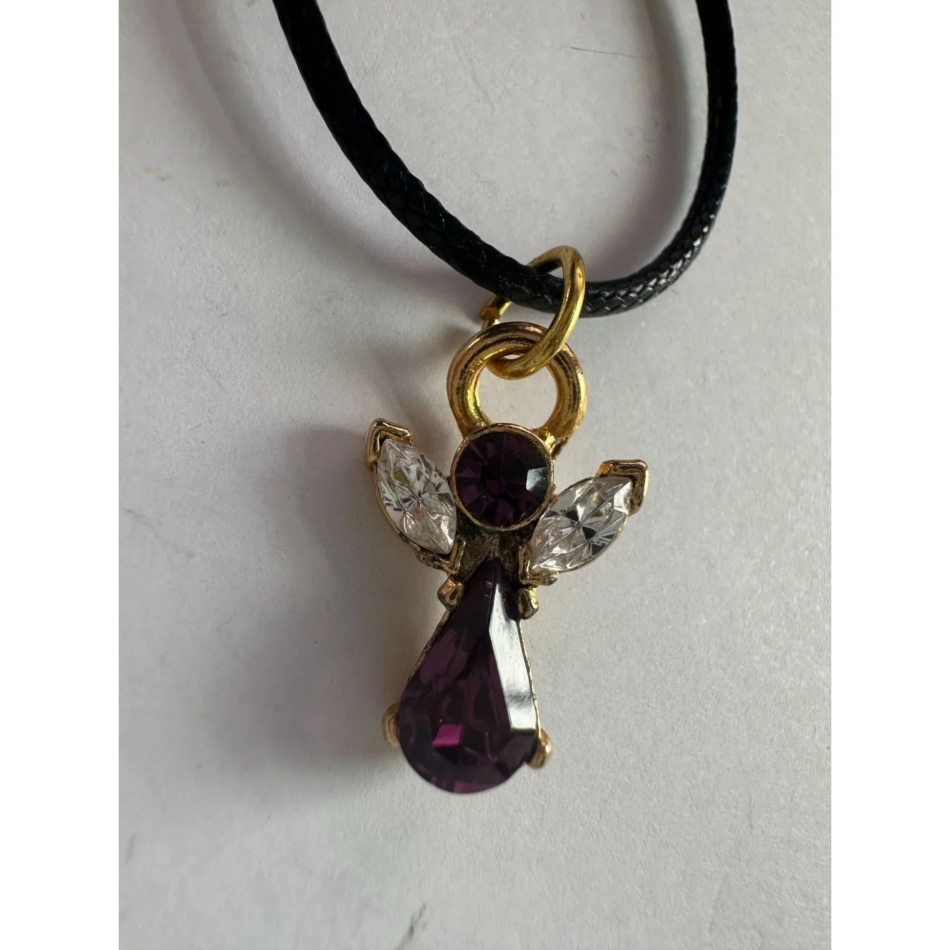3 Vintage Pendants/Charms with Necklace (Heart, Angel and Circle Pendant) - A+ Stuff - necklaces - A+ Stuff