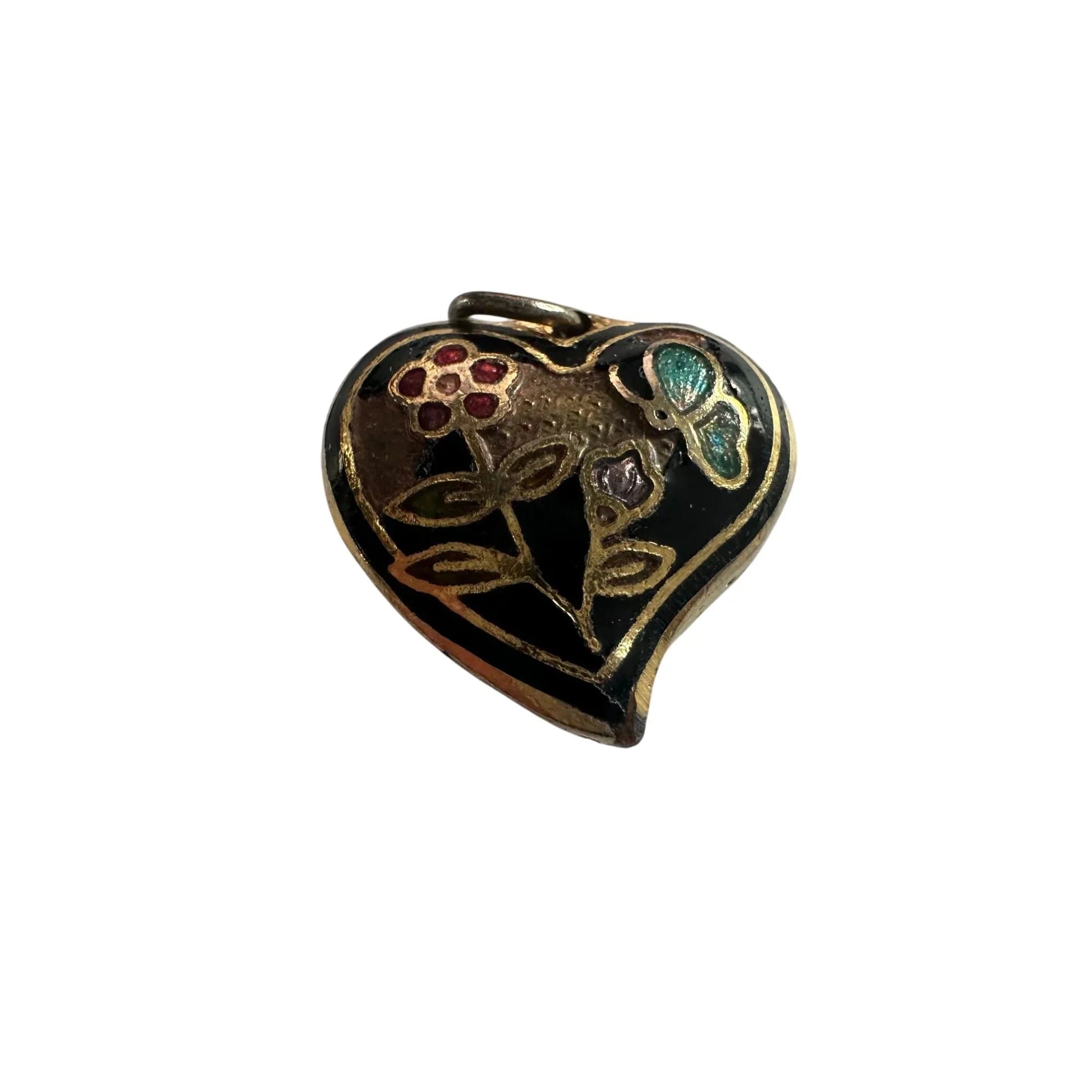 3 Vintage Pendants/Charms with Necklace (Heart, Angel and Circle Pendant) - A+ Stuff - necklaces - A+ Stuff