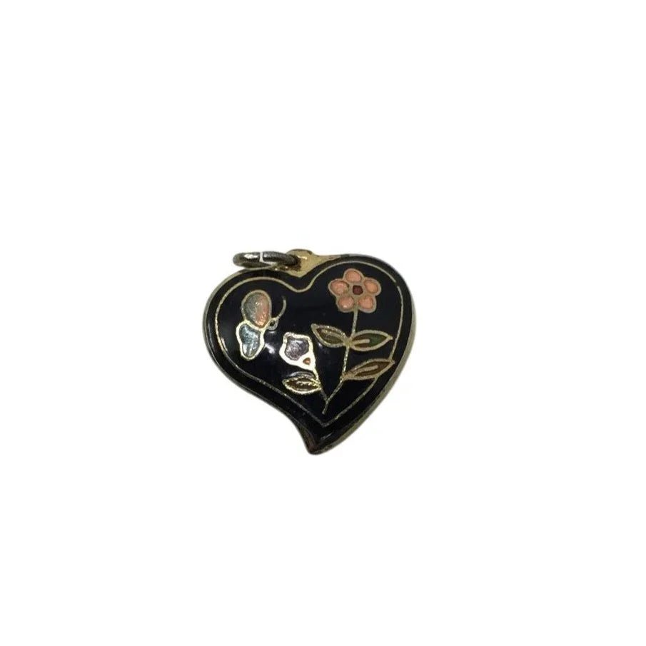 3 Vintage Pendants/Charms with Necklace (Heart, Angel and Circle Pendant) - A+ Stuff - necklaces - A+ Stuff