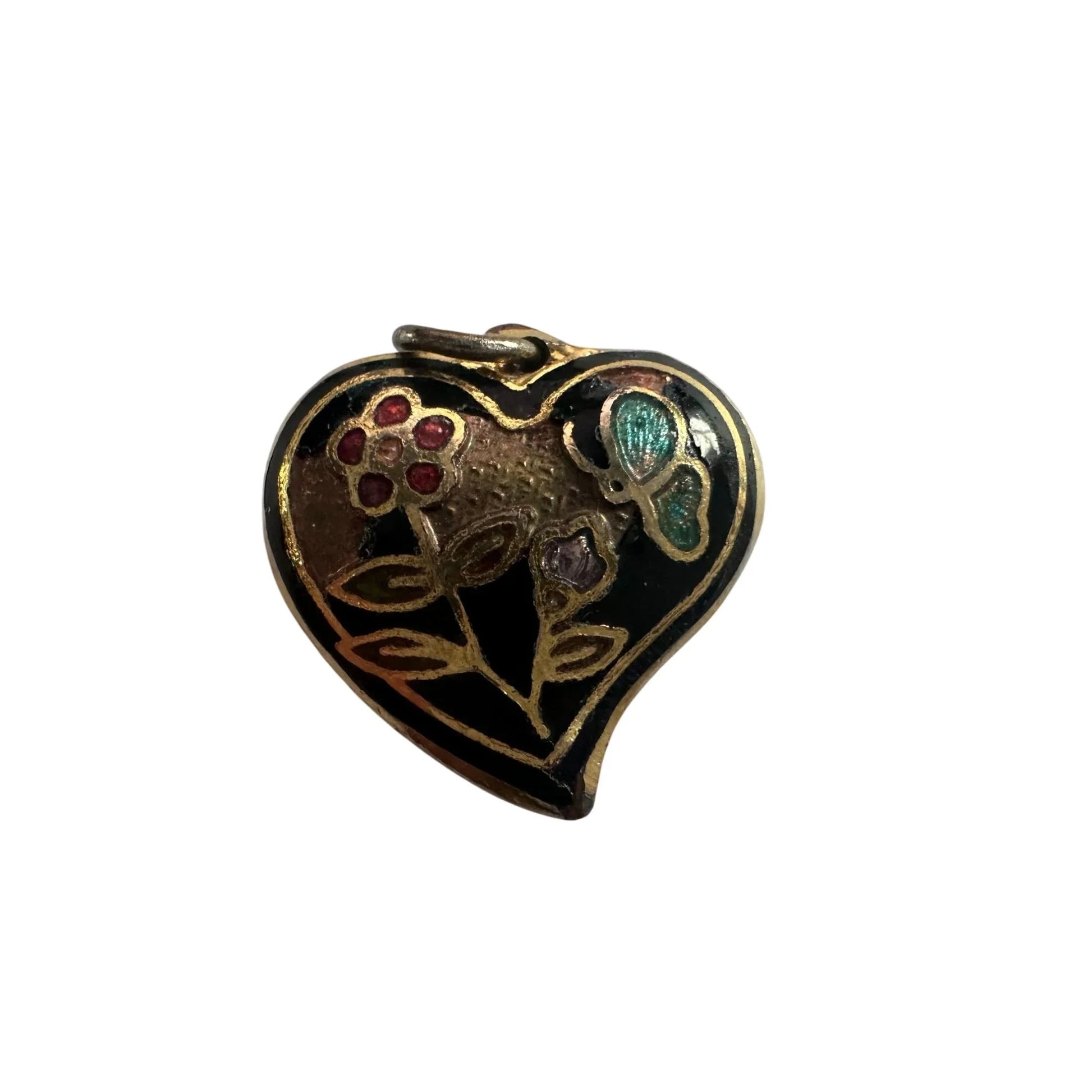 3 Vintage Pendants/Charms with Necklace (Heart, Angel and Circle Pendant) - A+ Stuff - necklaces - A+ Stuff