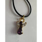 3 Vintage Pendants/Charms with Necklace (Heart, Angel and Circle Pendant) - A+ Stuff - necklaces - A+ Stuff