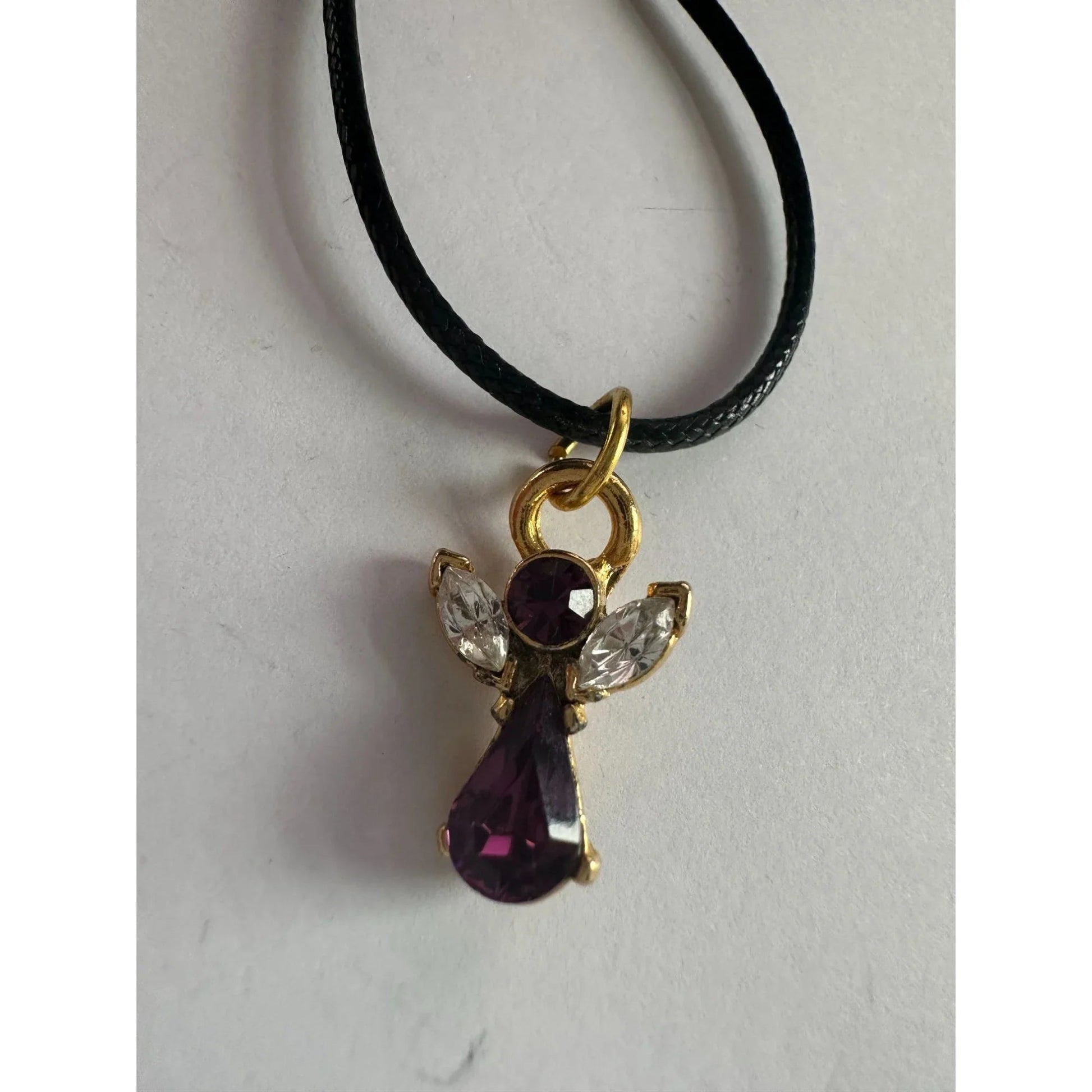 3 Vintage Pendants/Charms with Necklace (Heart, Angel and Circle Pendant) - A+ Stuff - necklaces - A+ Stuff