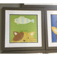 Art.com Peek-A-Boo Framed Wall Art of Different Animals for Child's Room