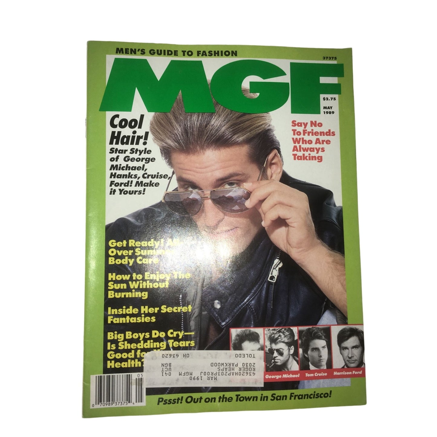 Vintage MGF MEN’S GUIDE TO FASHION MAGAZINE May 1989