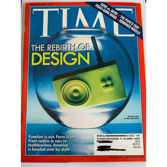 Vintage Time Magazine March 20, 2000 The Rebirth of Design