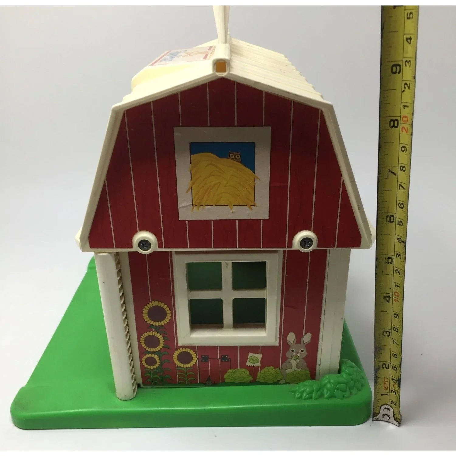 Vintage Fisher Price Little People Play Family Farm Barn Toy - A+ Stuff