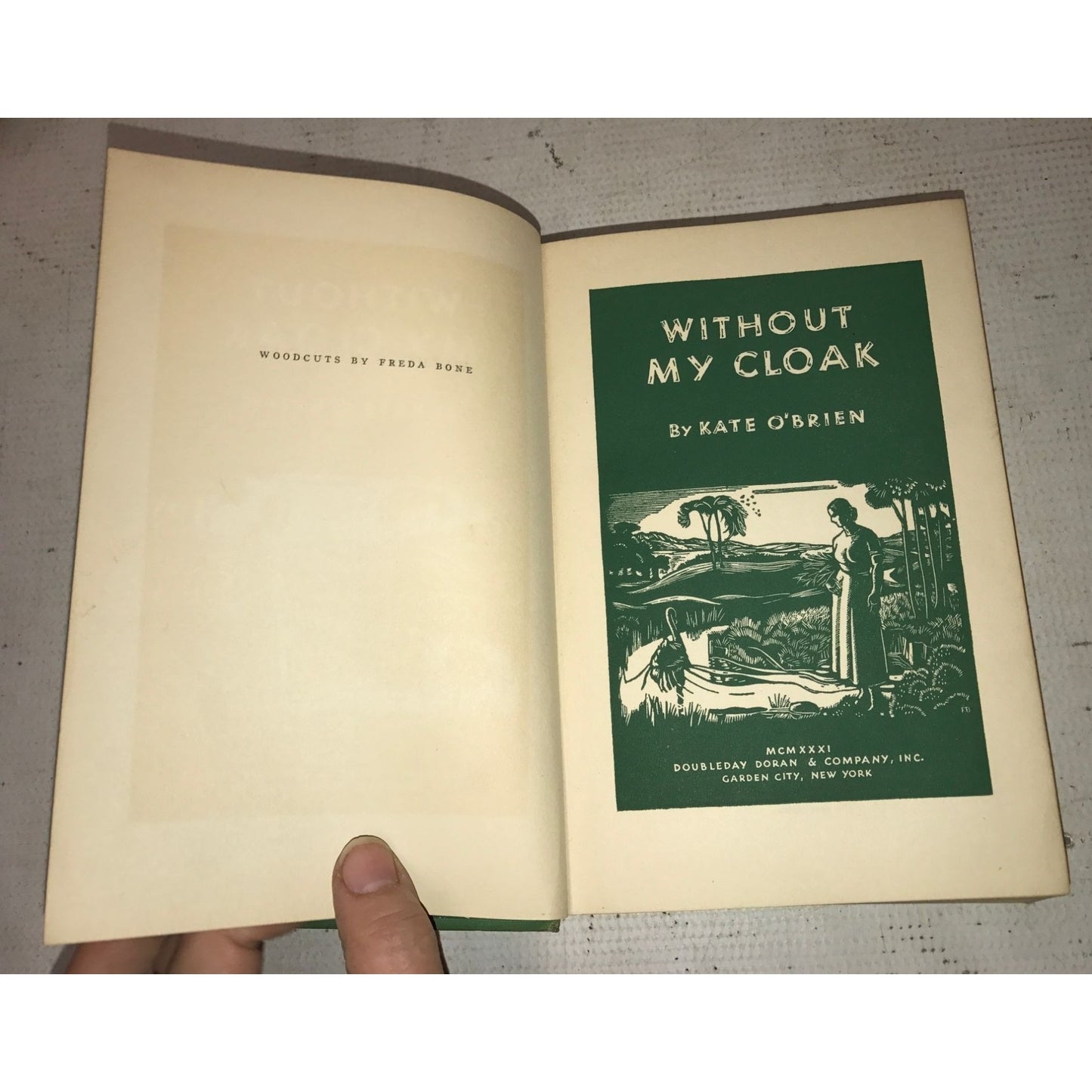 Without My Cloak by Kate O'Brien Vintage Hardcover Book