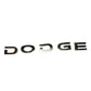 Dodge Silver Plastic Emblem/Auto Patch- About 6 inches