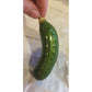 Green Sparkly Pickle Christmas Tree Ornament