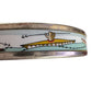 HERMES Enamel Printed Narrow Canoe Pattern Bracelet