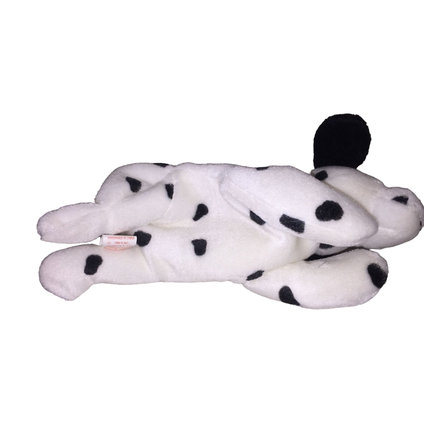 The Beanie Babies Collection TY Plush Dog named "Dotty"