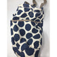 Womens Thirty-One Polka Dotted Blue/White Bag with Pockets on the sides