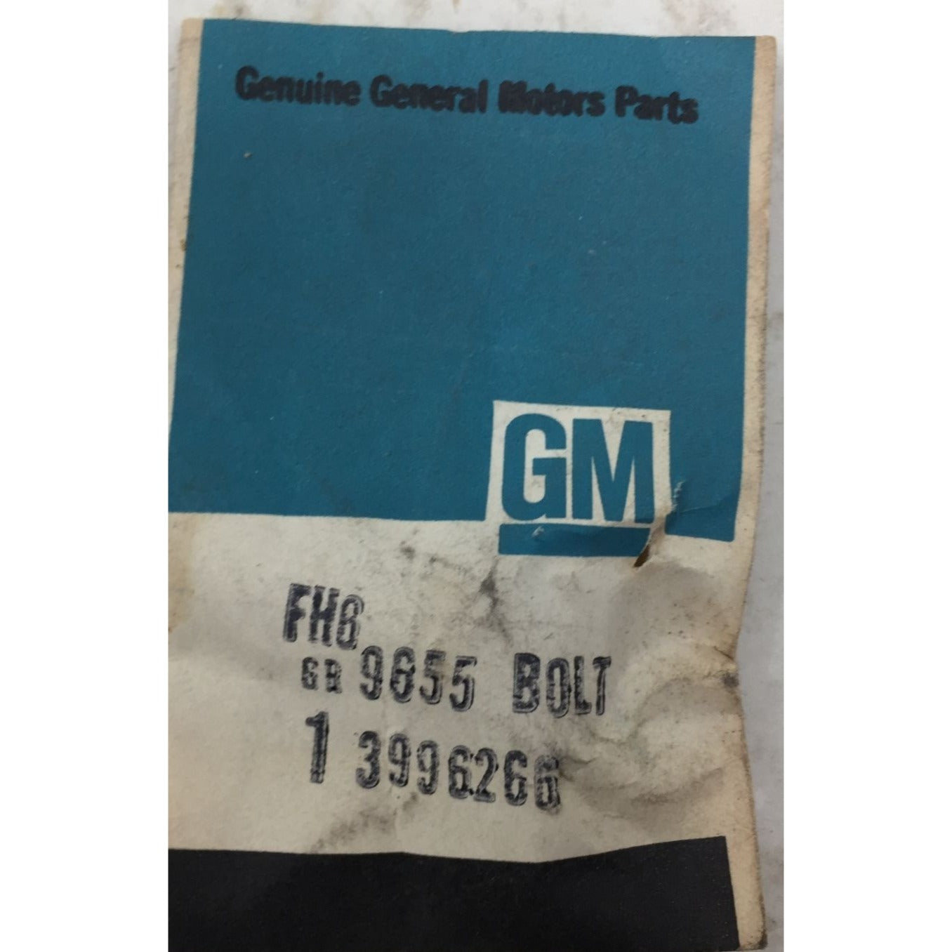 GM General Motors Part #3996266 Bolt New old Stock