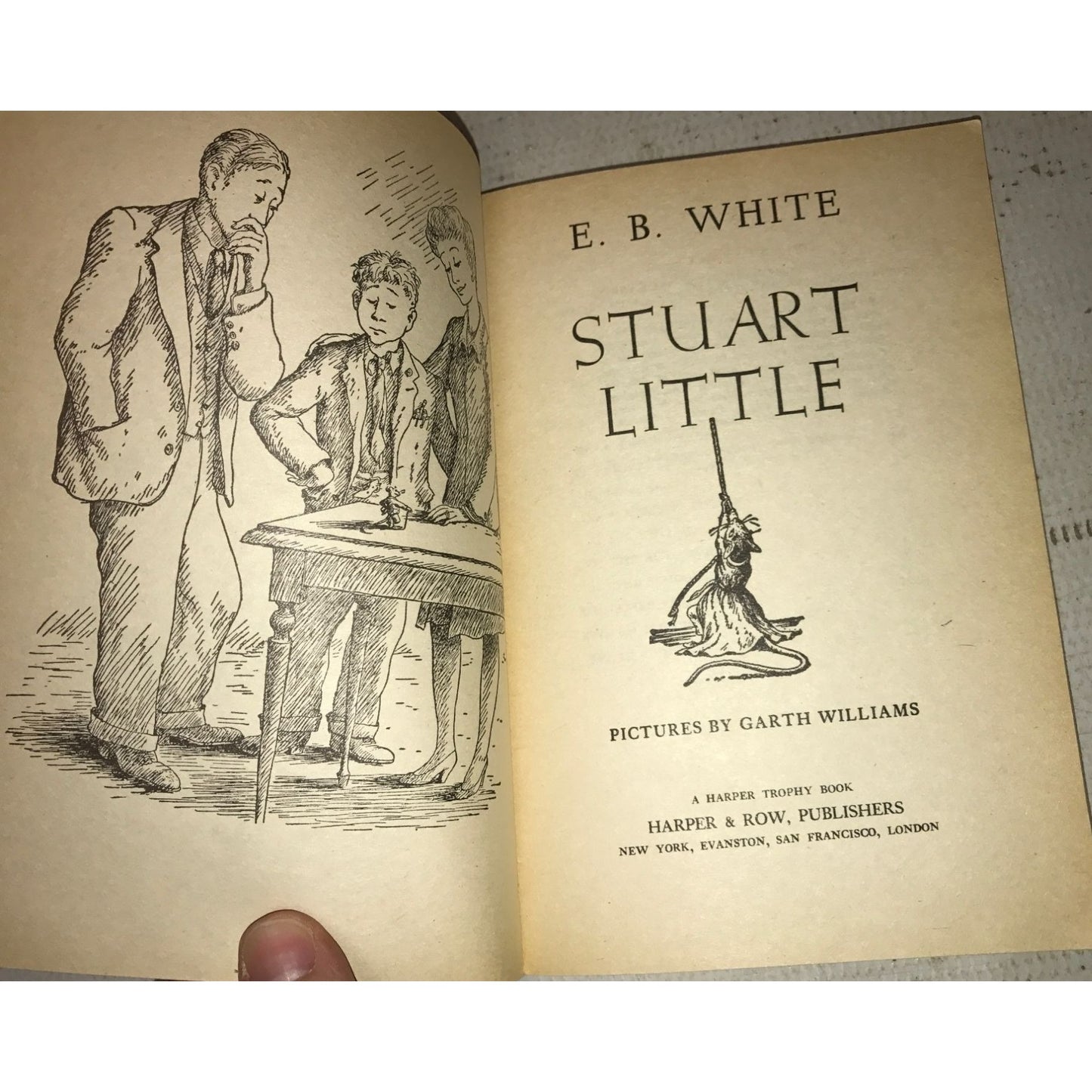 Vintage Books- Stuart Little by E. B. White & Alice in Wonderland by Lewis Carroll