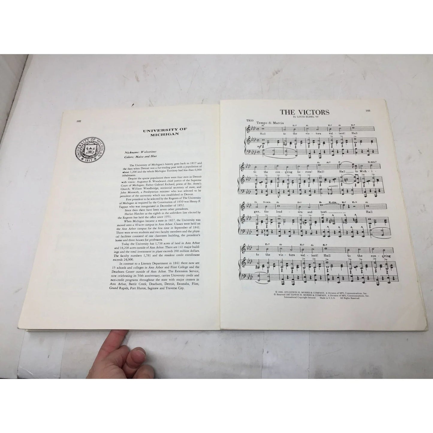 34 HIT PARADE EXTRAS COLLEGE SONGS ON PARADE - A+ Stuff - SHEET MUSIC - A+ Stuff