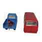 Vintage Tonka Red Fire Chief Van & Blue Tow Truck