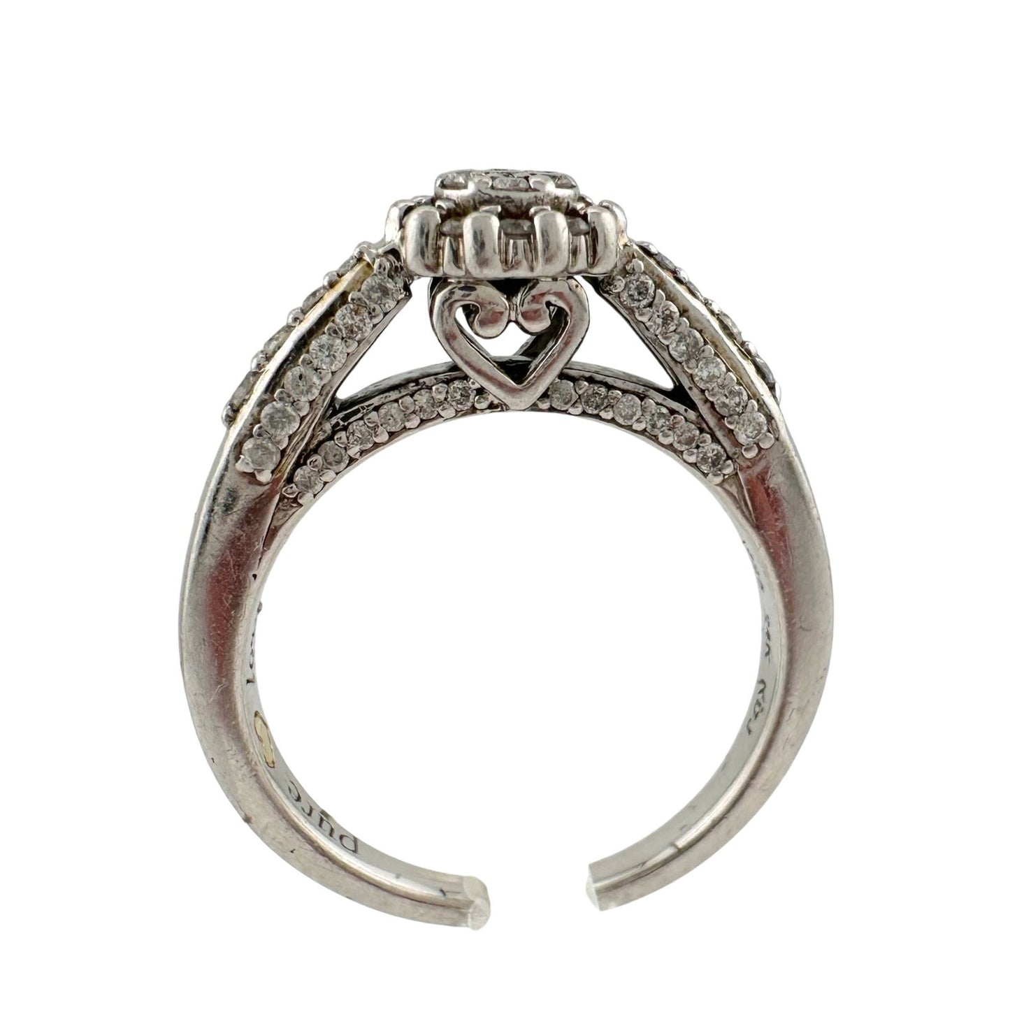 "Pure Love" 2/5 carat Natural Diamond Ring - Size 7