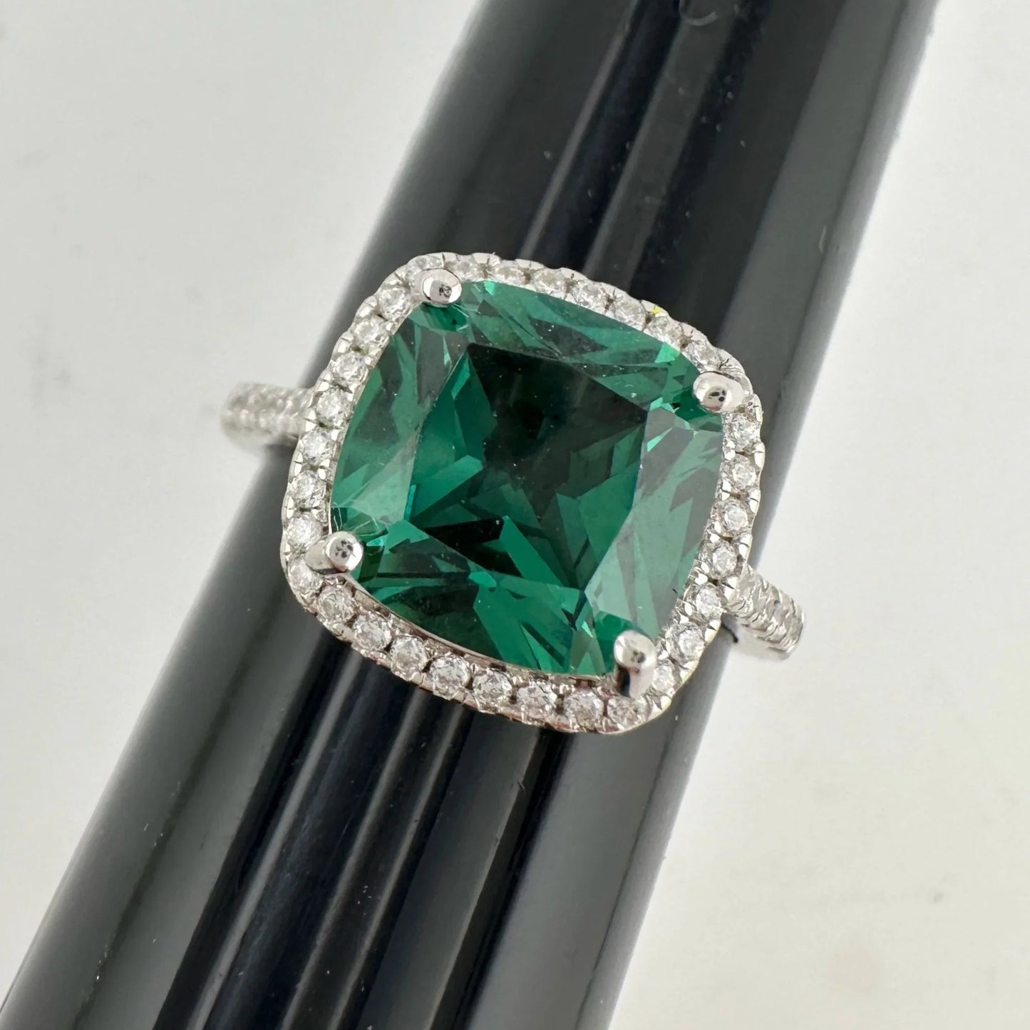 3.56 Carat Lab Created Pariaba Color Change Ring Size 8 - A+ Stuff