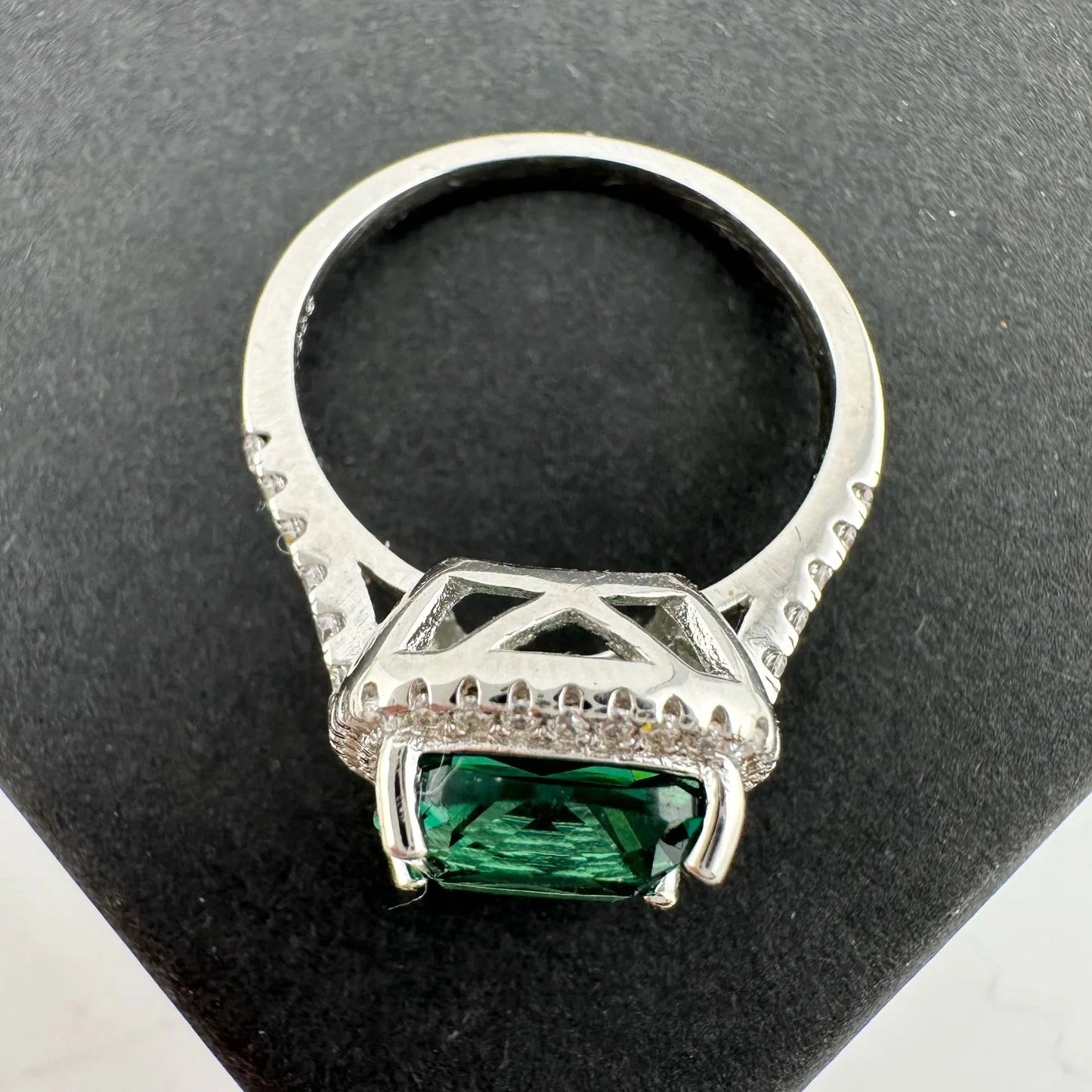 3.56 Carat Lab Created Pariaba Color Change Ring Size 8 - A+ Stuff