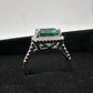 3.56 Carat Lab Created Pariaba Color Change Ring Size 8 - A+ Stuff