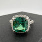 3.56 Carat Lab Created Pariaba Color Change Ring Size 8 - A+ Stuff