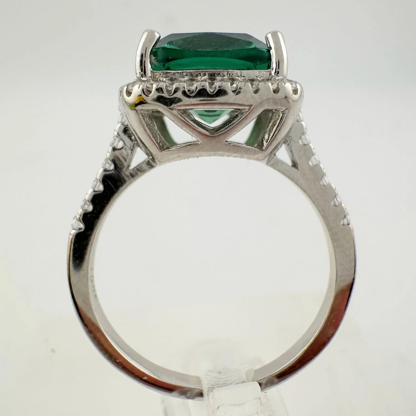 3.56 Carat Lab Created Pariaba Color Change Ring Size 8 - A+ Stuff