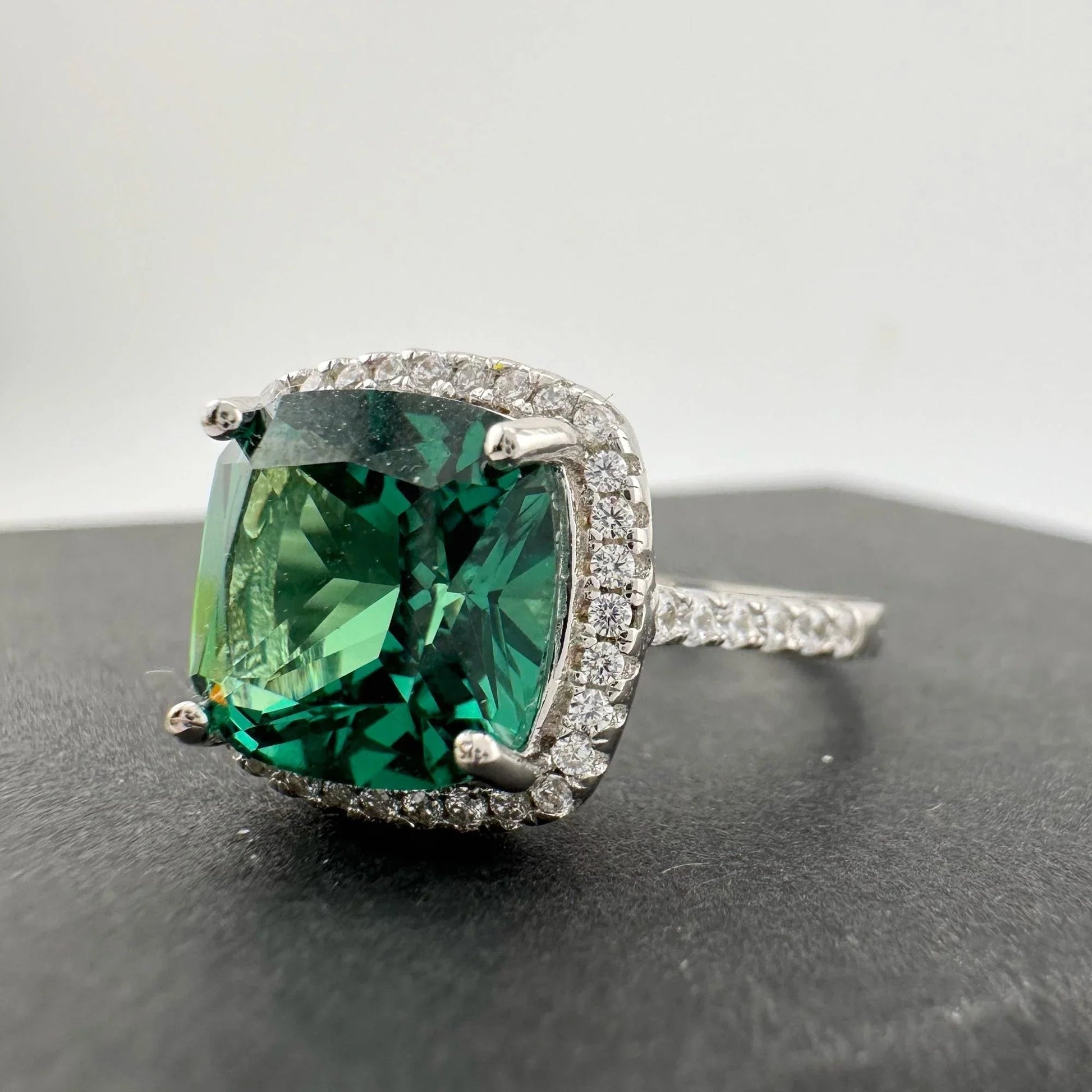 3.56 Carat Lab Created Pariaba Color Change Ring Size 8 - A+ Stuff