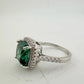 3.56 Carat Lab Created Pariaba Color Change Ring Size 8 - A+ Stuff