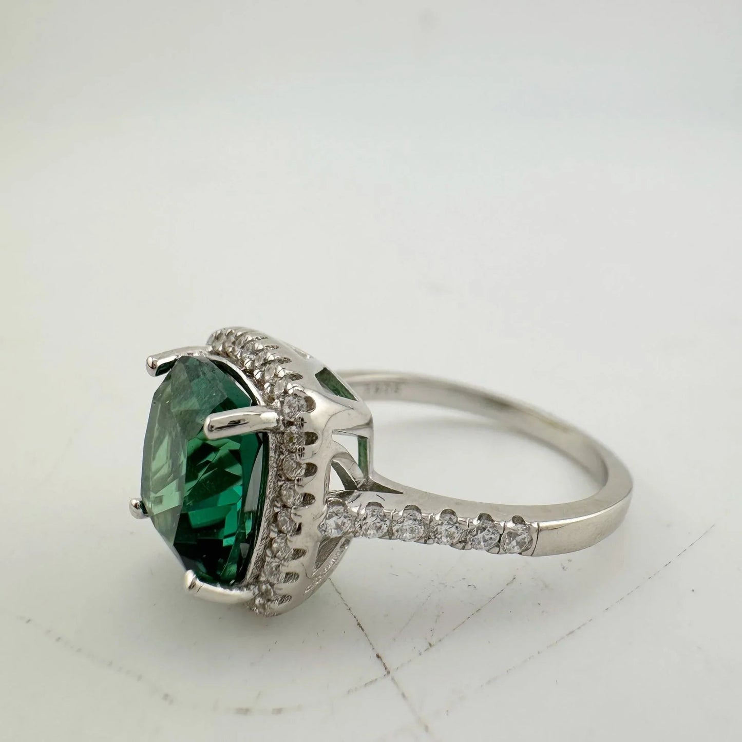 3.56 Carat Lab Created Pariaba Color Change Ring Size 8 - A+ Stuff