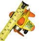 Vintage Buddy L Sky Racer Single Propeller One-Seater Airplane Yellow/Orange Die Cast Toy