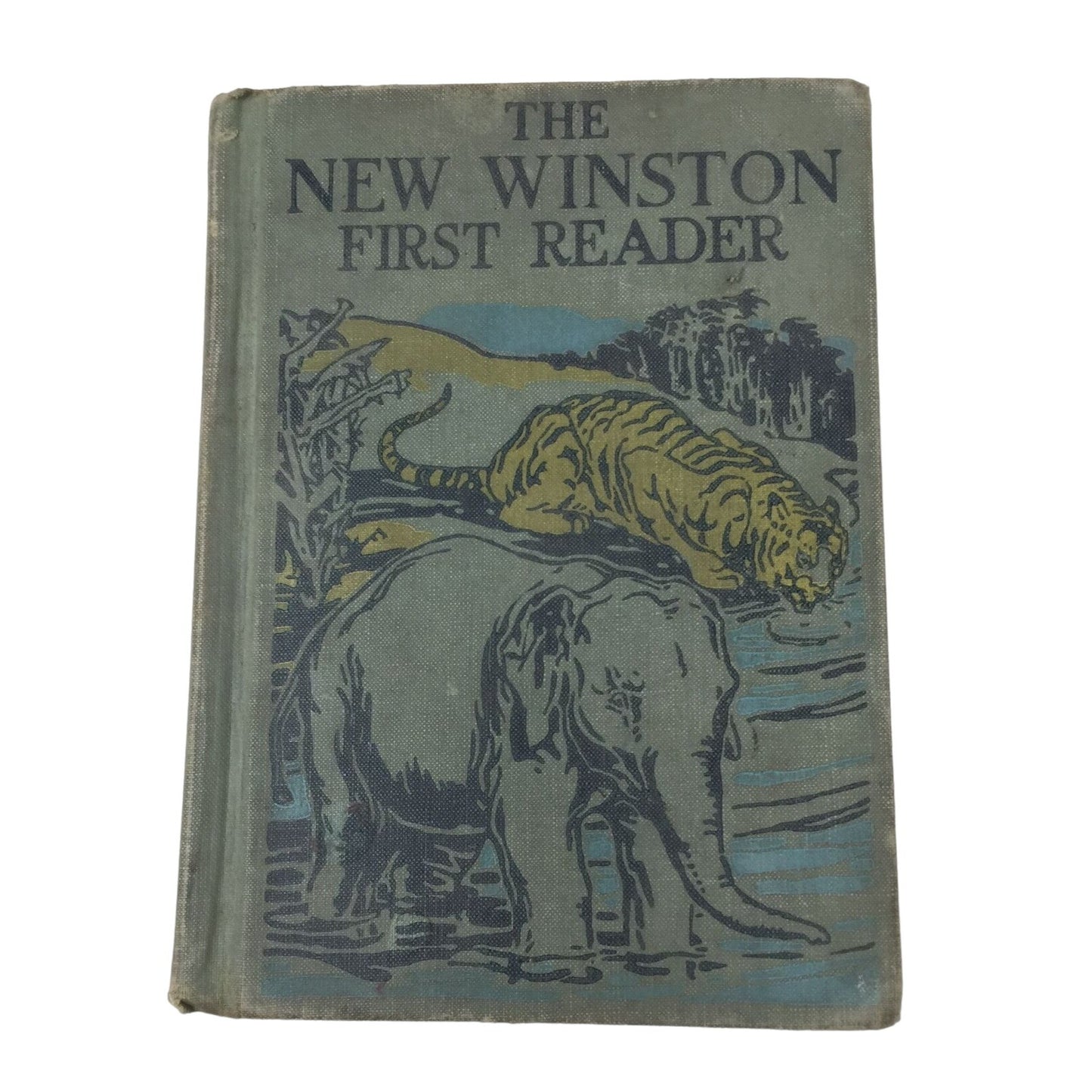 Vintage 1928 The New Winston First Reader Hardcover Book