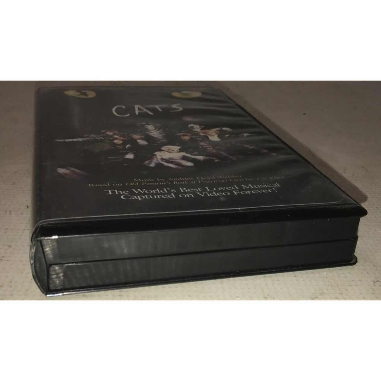 Cats Broadway Musical VHS with Case- Music by Andrew Lloyd Webber