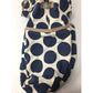 Womens Thirty-One Polka Dotted Blue/White Bag with Pockets on the sides