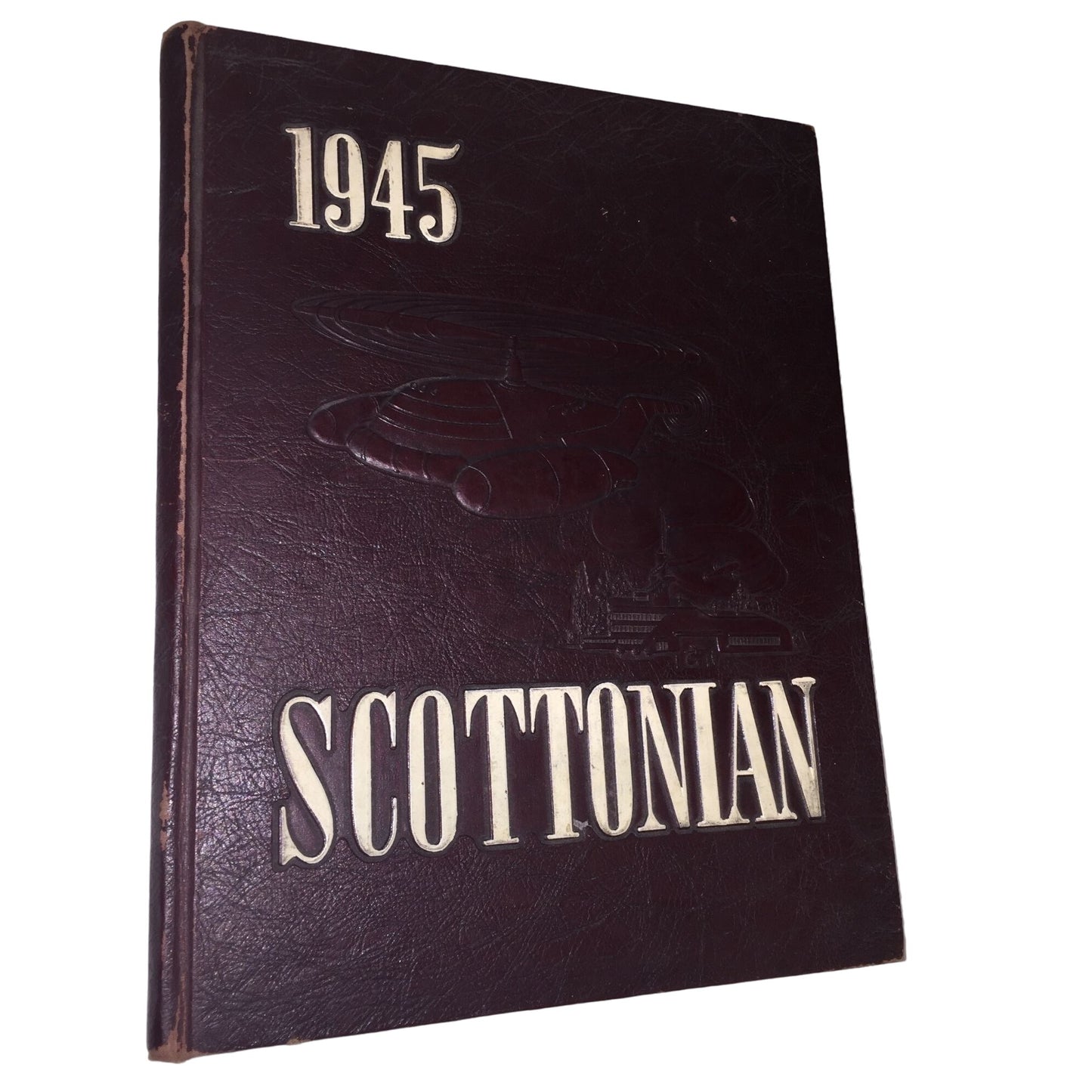 Vintage 1945 "Scottonian" - Jesup W. Scott High School Yearbook - Toledo, Ohio