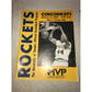 Set of 3 Vintage  University of Toledo Rockets basketball programs - 1989