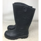 Unisex Black Rubber Dunlop Boots- Made in USA- Mens Size 6 & Womens Size 8