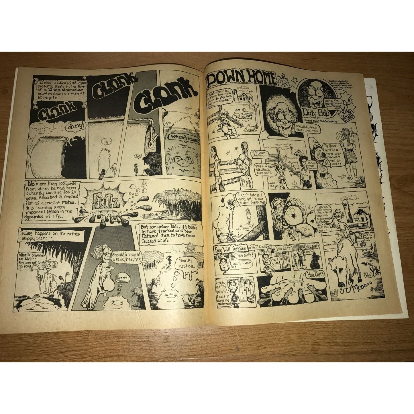 Vintage Demented Pervert Comix Comic Book- Adults Only