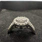 Brilliant 1/2 Ct Split Shank Lab Created Diamond Ring - Beautiful! - Size 6.75
