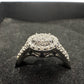 Brilliant 1/2 Ct Split Shank Lab Created Diamond Ring - Beautiful! - Size 6.75 Sun  A+ Stuff Diamond Ring
