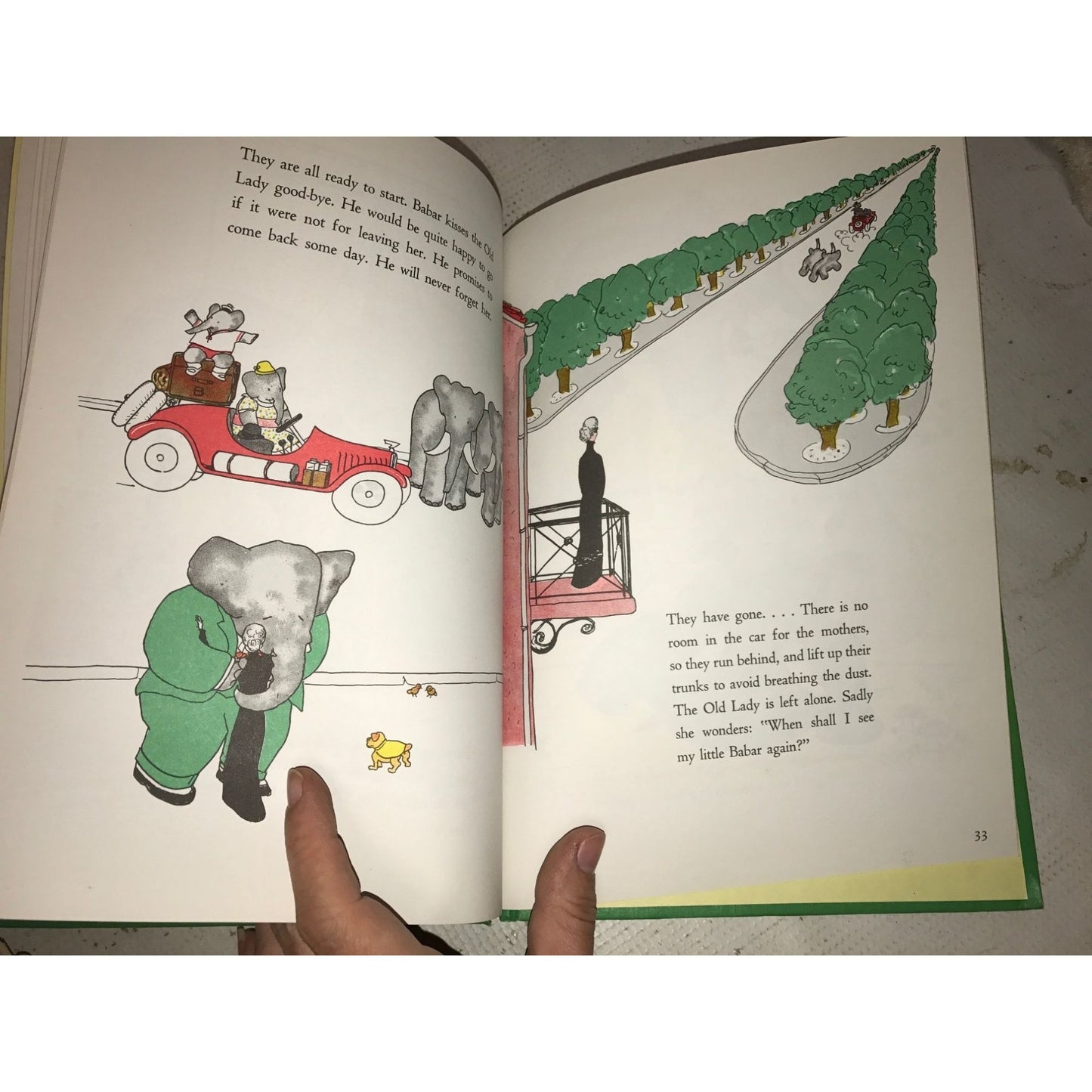 The Story Of Babar The Little Elephant By Jean De Brunhoff Hardcover book