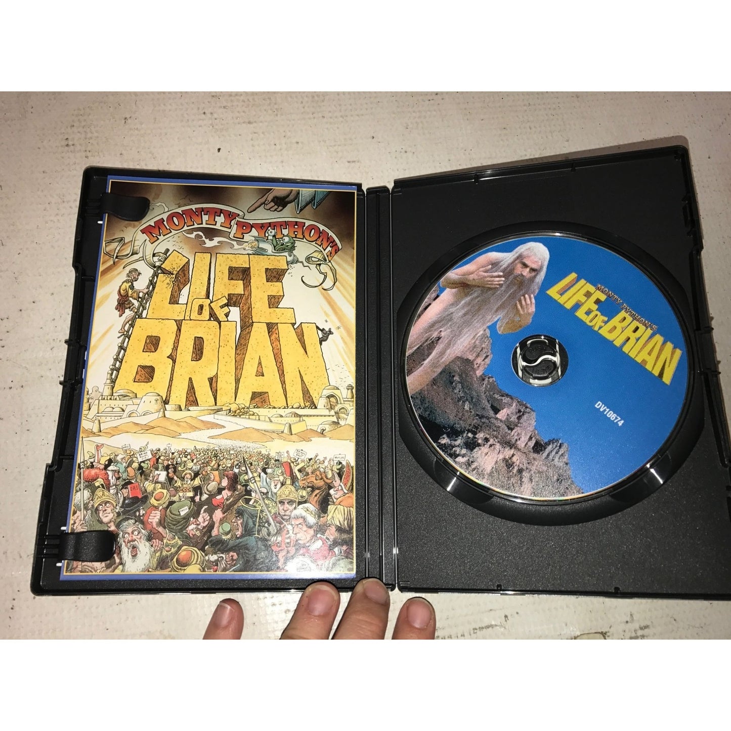 Monty Python's Life of Brian DVD with Case