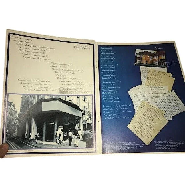 Liberty Wants Talent - Elton John - LYRICS and SCRAPS Photo and Song Lyrics (1975 ) Big Pig Music Ltd.  A+ Stuff Vintage Advertising