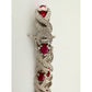 5 Carat Ruby Bracelet with Diamond Accent