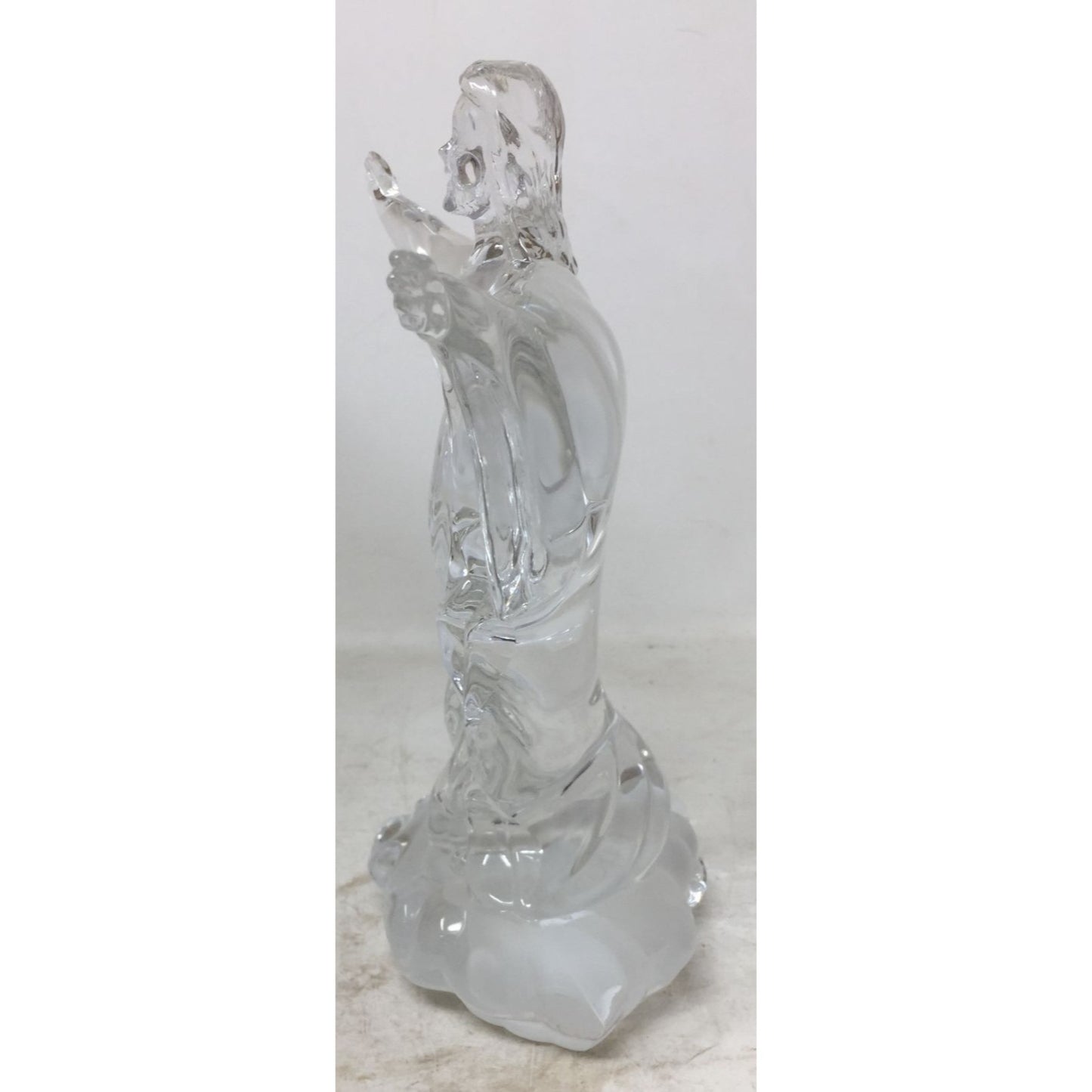 Jesus Christ “The Ascension" Statue Figurine Christian Lenox 9" Fine Crystal