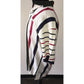 Tommy Hilfiger Men's Size Medium Striped Collared Shirt- Red, White, Green, Navy Blue