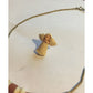 Vintage Angel Pin & Hand Beaded Clasp Necklace - about 15"